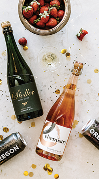 Stoller Wine Group Bubbles Gift Set