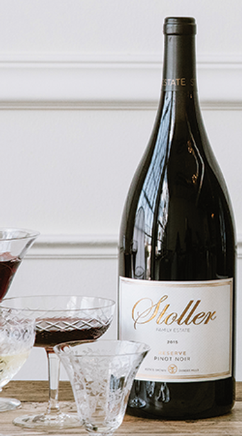 2015 Stoller Reserve Pinot Noir 1.5L with Wooden Gift Box